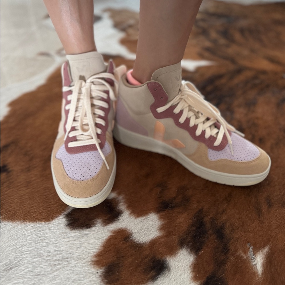Veja Pastel High-Top Sneakers